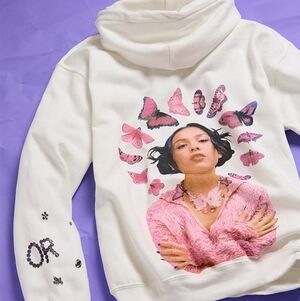 Olivia Rodrigo Sour Tour Hoodie Size Medium * CROPPED